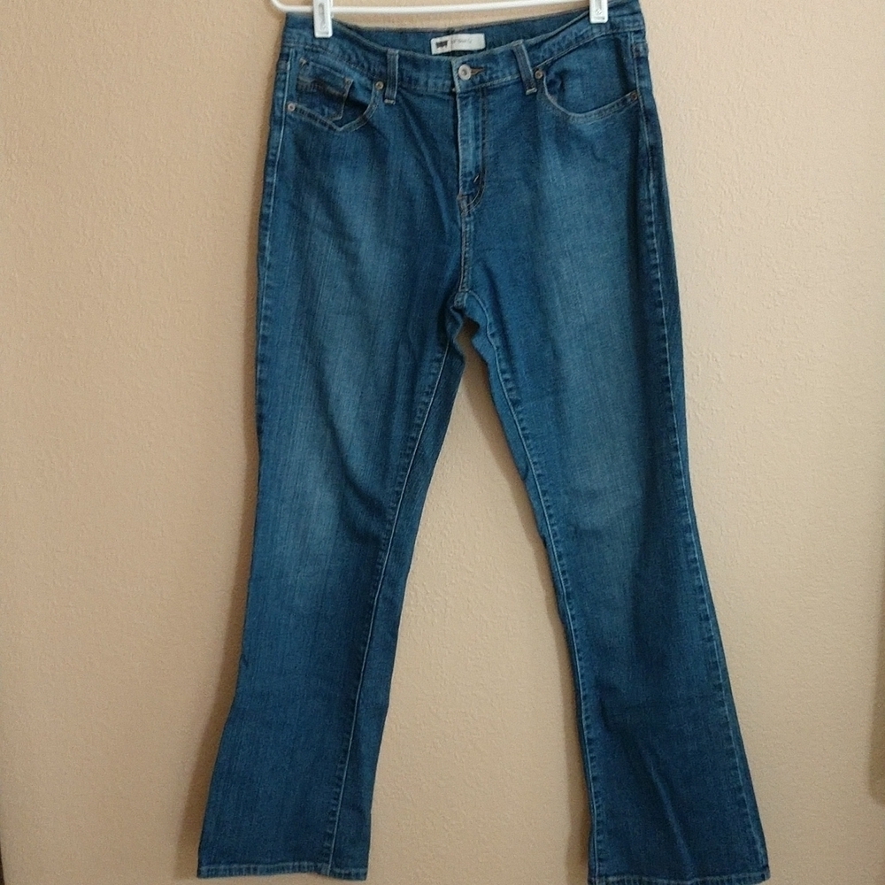 Levi's 515 Boot Cut Jeans Size 12 - Picture 2 of 9